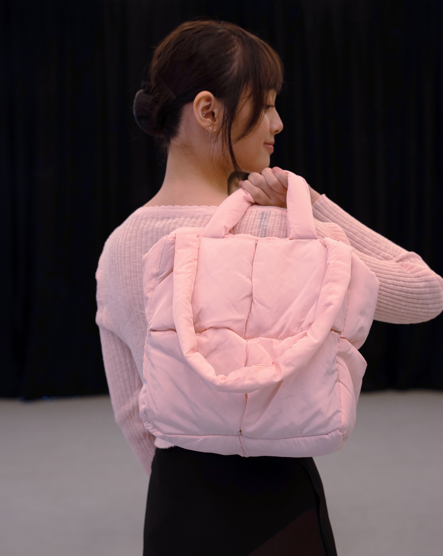 En Avant Dancewear Marshmallow Puffer Bag En Avant Dancewear Marshmallow Puffer Bag
