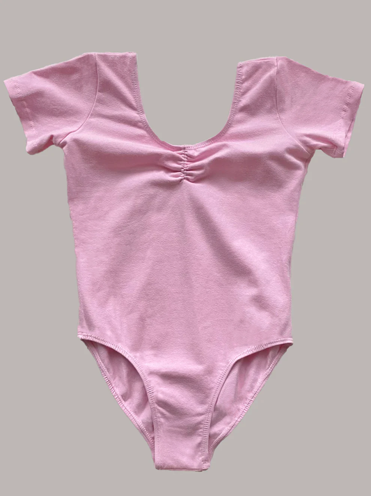 Girls Short Sleeve Leotard